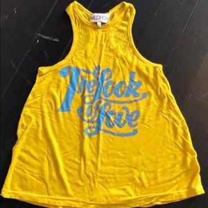 Wildfox racer back tank